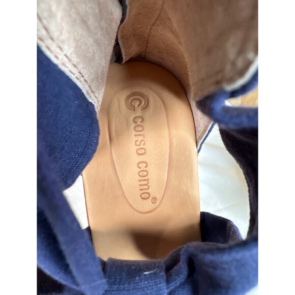 Corso Como CC-Brianka Sandals Size 7.5/38 Women Blue - Picture 7 of 7